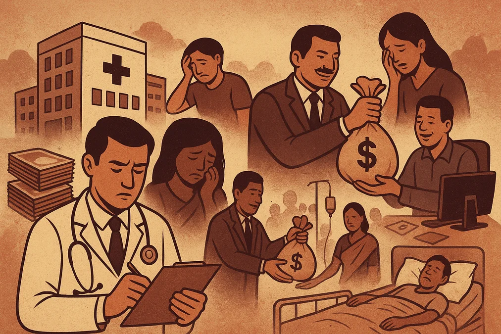 কাগজে সেবা, বাস্তবে লুটপাট, স্বাস্থ্য অধিদপ্তর দুর্নীতিতে বিপর্যস্ত