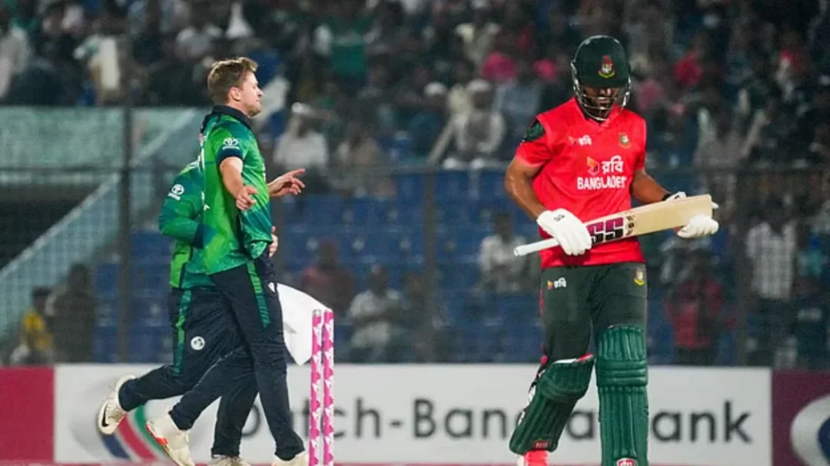 আয়ারল্যান্ডের কাছে ৩৯ রানের লজ্জাজনক পরাজয় বাংলাদেশের