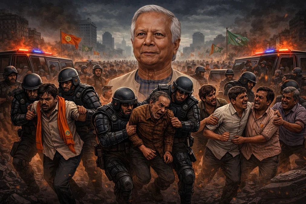 অপরাধ নয়, রাজনৈতিক পরিচয়ের ভিত্তিতে গ্রেপ্তার