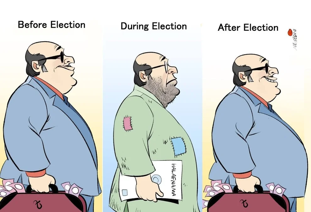 হলফনামায় গরিব, বাস্তবে বিলাসী জীবন