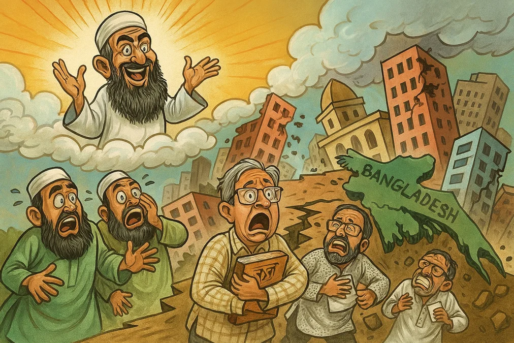 গজবের মহিমা ও স্বয়ংসম্পূর্ণ ভূমিকম্পের যুগ