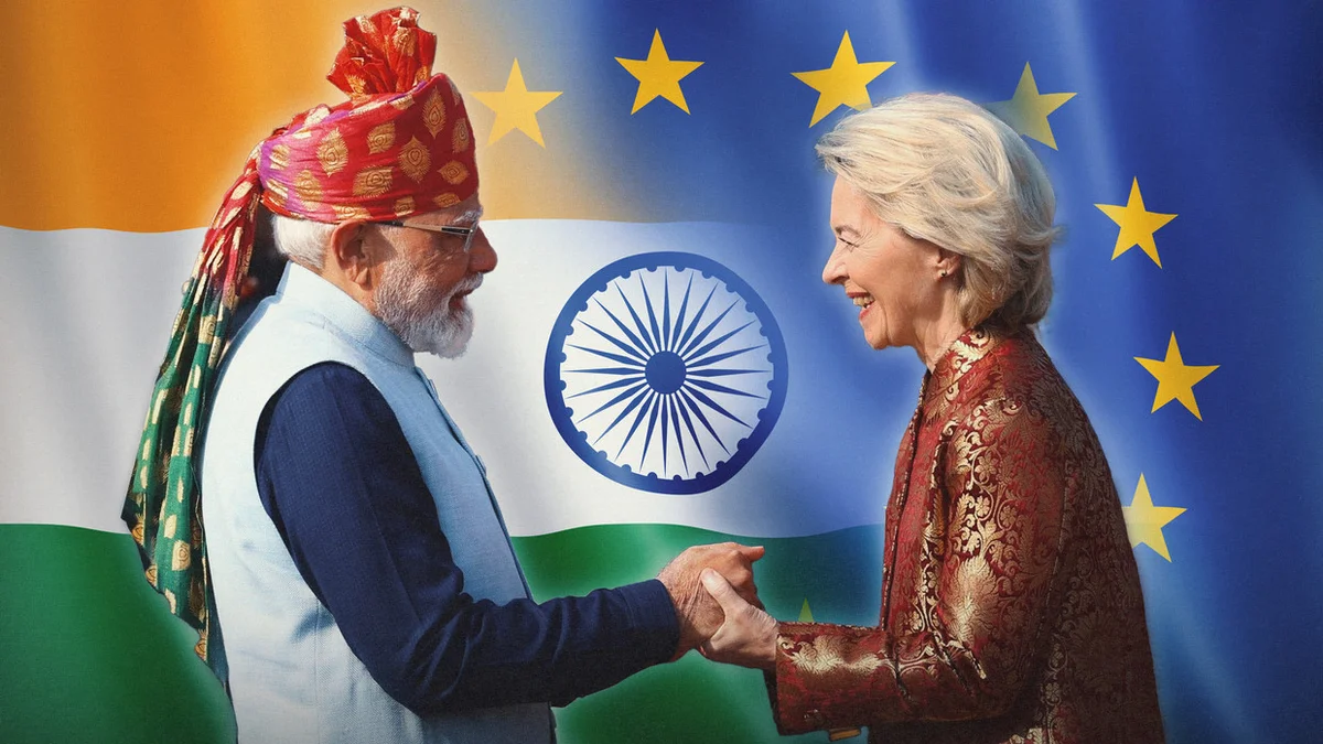 ভারত ও ইউরোপীয় ইউনিয়নের মধ্যে ঐতিহাসিক মুক্ত বাণিজ্যচুক্তি চুড়ান্ত