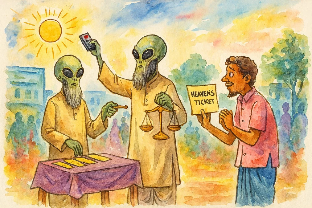 মহাবিশ্ব থেকে সুপার এলিয়েনরা ডাইরেক্ট নামিয়াছে আমাদের মাঝে