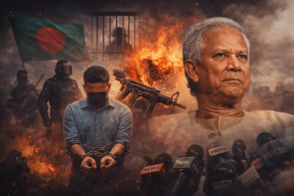 সন্ত্রাসবিরোধী আইনে বন্দি সাংবাদিকতা