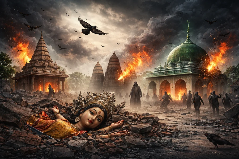 যে দেশে প্রতিমা-মাজার ভাঙ্গার দায় বাতাসের, ঠিকানা অজ্ঞাত