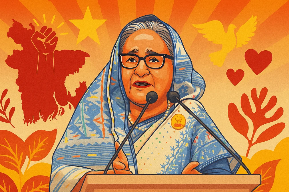 শেখ হাসিনার নীরব প্রত্যাবর্তন