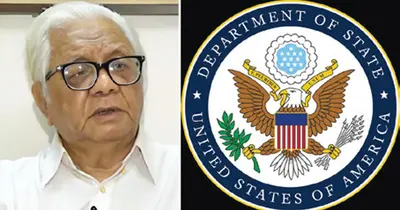 ঢাকায় মার্কিন রাষ্ট্রদূতের রাজনৈতিক তৎপরতা বন্ধের দাবি বদরুদ্দীন উমরের নেতৃত্বাধীন জাতীয় মুক্তি কাউন্সিলের