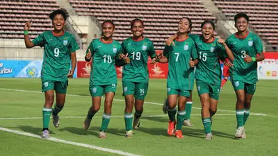 অনূর্ধ্ব-২০ নারী ফুটবলে প্রথম বারের মতো এশিয়ান কাপ নিশ্চিত বাংলাদেশের