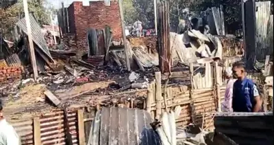 পাঁচ দিনে চার হিন্দু পরিবারের ঘরে দরজা বাইরে থেকে আটকে আগুন