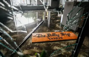 গণমাধ্যমে আগুন, আইনের শাসনে ছাই