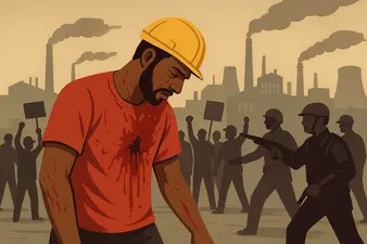 ঘামে ঝরানো দেহ মিশে গেল রক্তের নদীতে